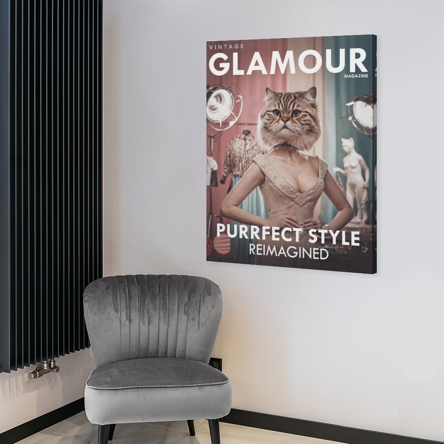 Female Superstar - Custom Pet Portrait With Your Photo