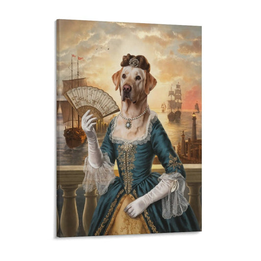 The General's Lady - Custom Pet Portrait With Your Photo