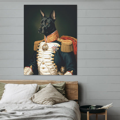 Imperial Marshal - Custom Pet Portrait With Your Photo