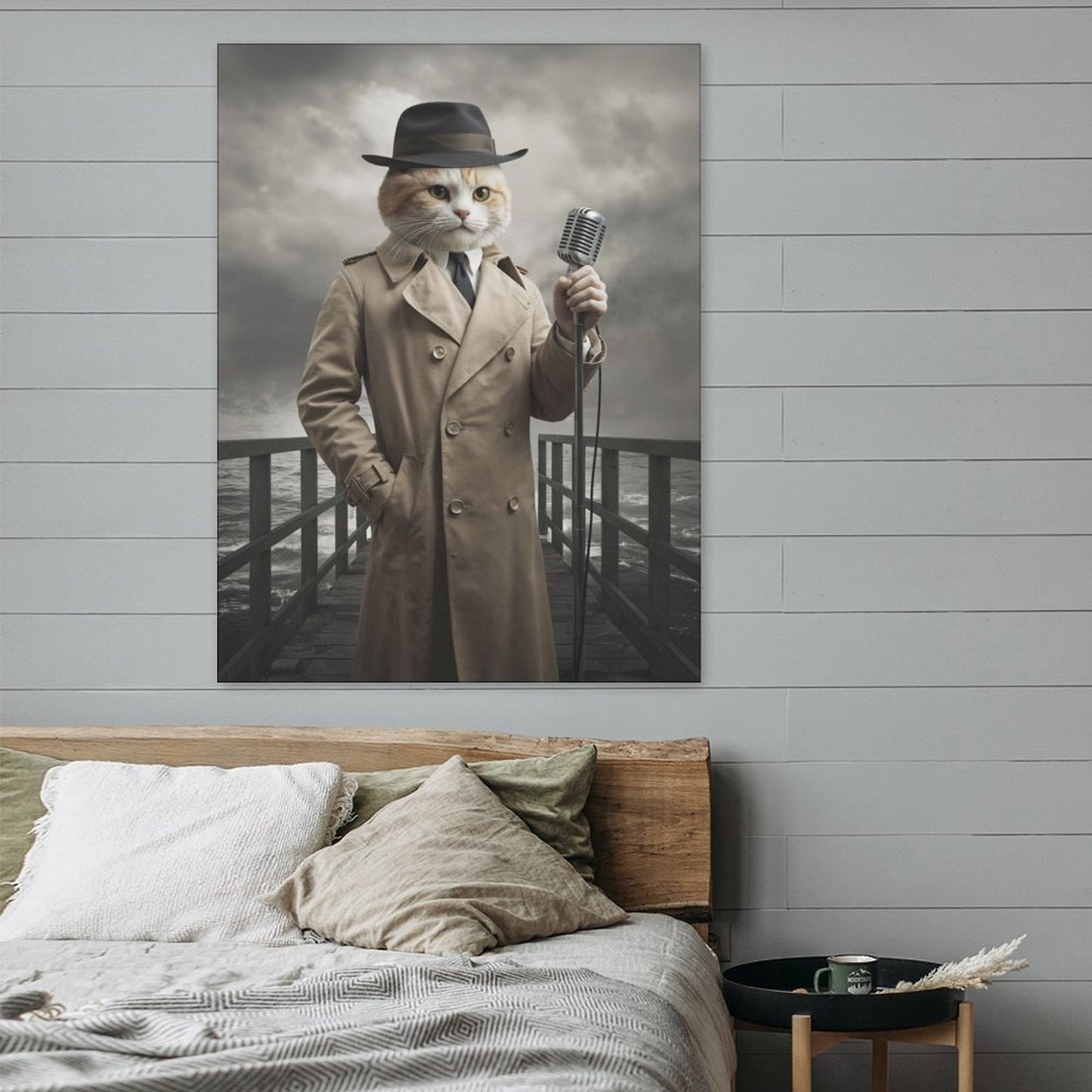 Jazz Singer - Custom Pet Portrait With Your Photo