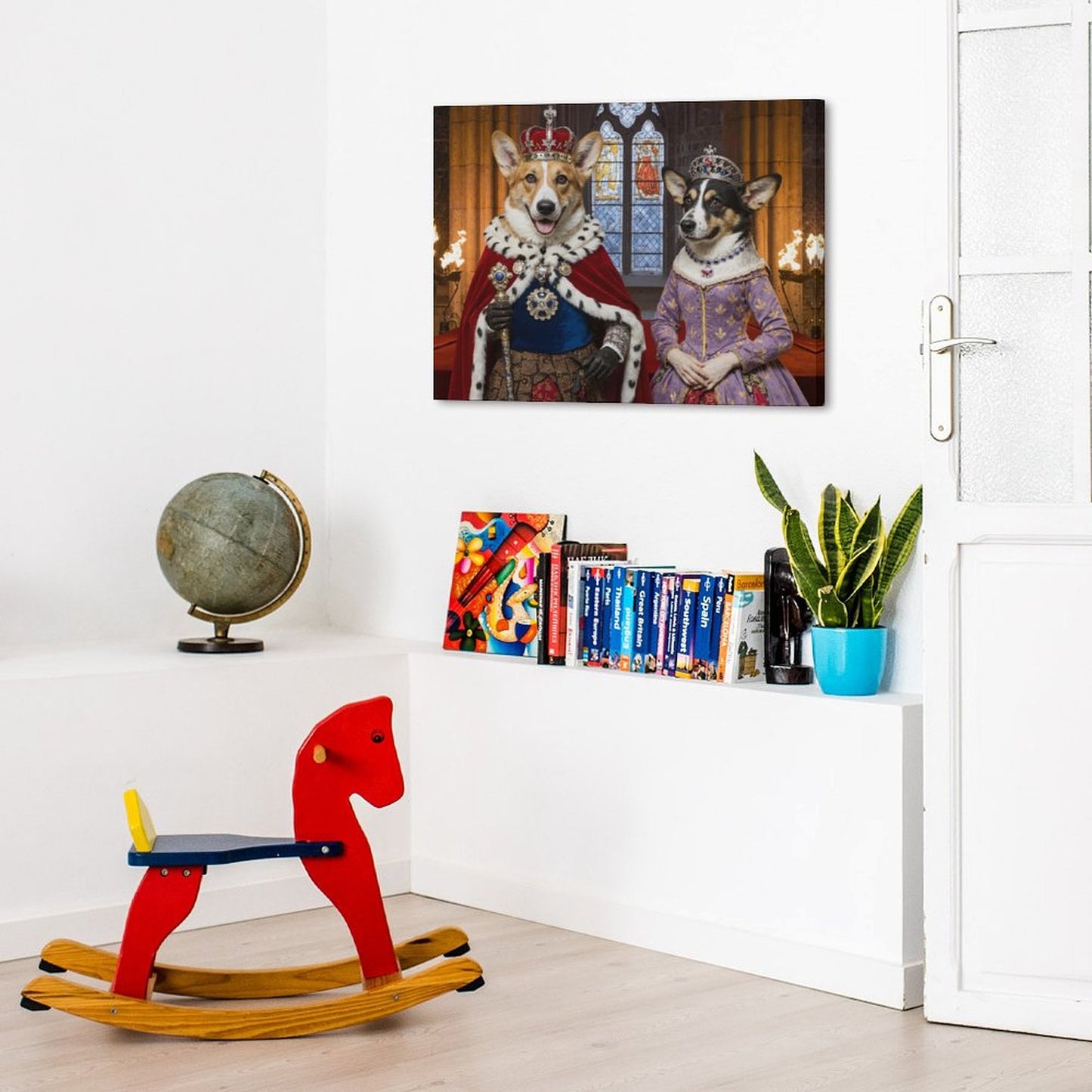 King & Queen - Custom Pet Portrait With Your Photo