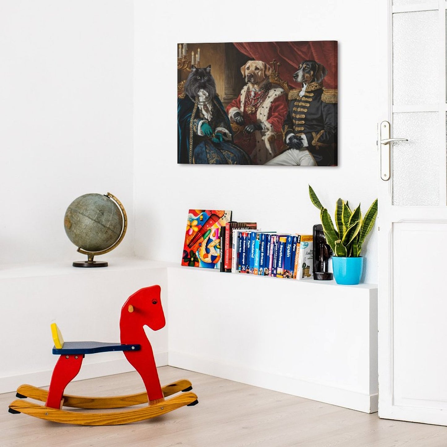 King & Queen & General - Custom Pet Portrait With Your Photo