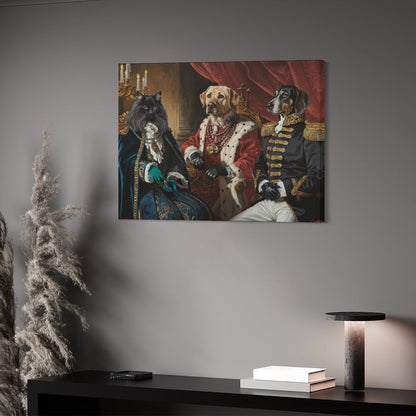 King & Queen & General - Custom Pet Portrait With Your Photo