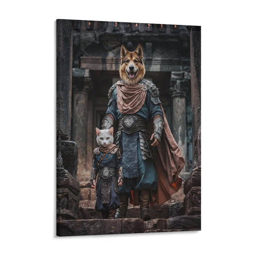 Knight & Son - Custom Pet Portrait With Your Photo
