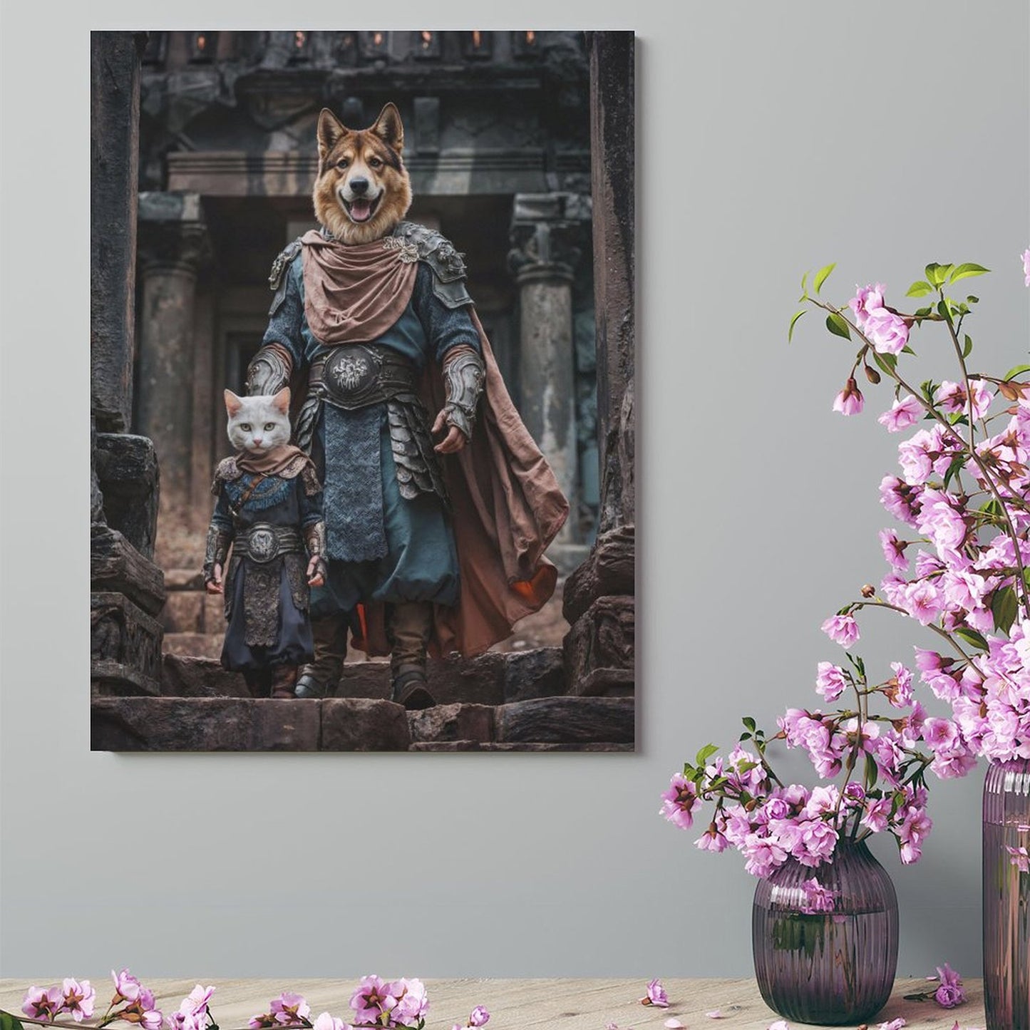Knight & Son - Custom Pet Portrait With Your Photo