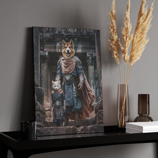 Knight & Son - Custom Pet Portrait With Your Photo