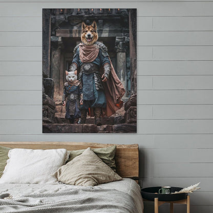 Knight & Son - Custom Pet Portrait With Your Photo
