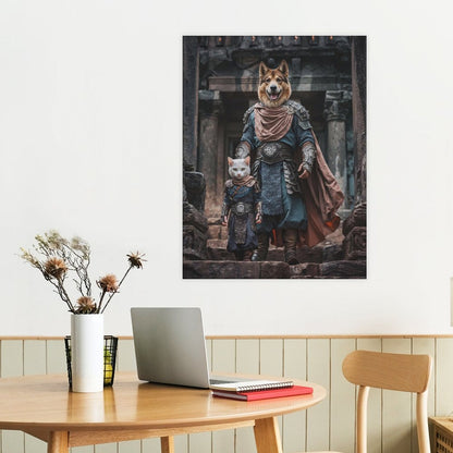 Knight & Son - Custom Pet Portrait With Your Photo