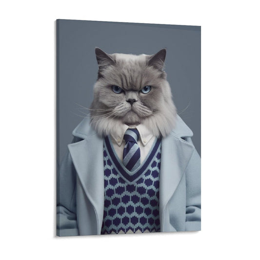 Magazine Editor - Custom Pet Portrait With Your Photo
