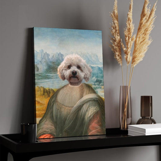 Mona Lisa - Custom Pet Portrait With Your Photo