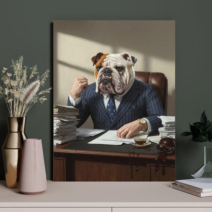 Mr. President - Custom Pet Portrait With Your Photo