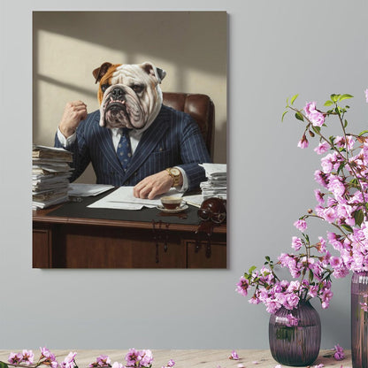 Mr. President - Custom Pet Portrait With Your Photo