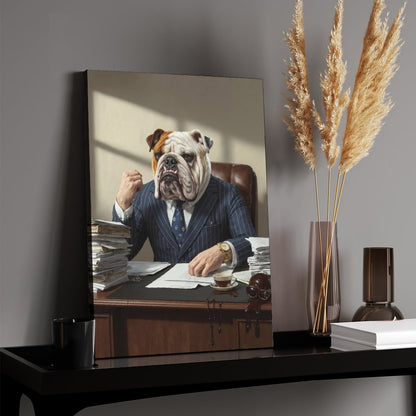Mr. President - Custom Pet Portrait With Your Photo