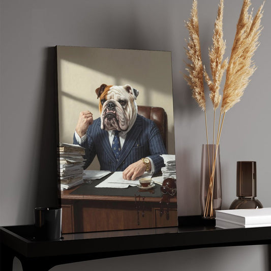 Mr. President - Custom Pet Portrait With Your Photo