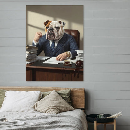 Mr. President - Custom Pet Portrait With Your Photo