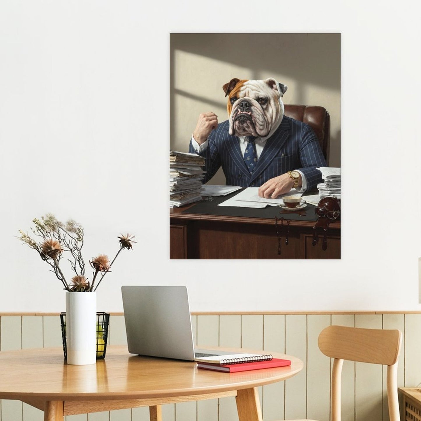 Mr. President - Custom Pet Portrait With Your Photo