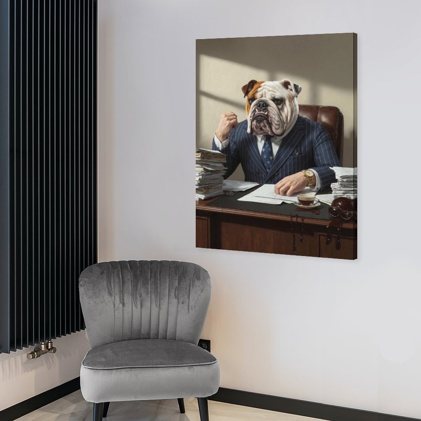 Mr. President - Custom Pet Portrait With Your Photo