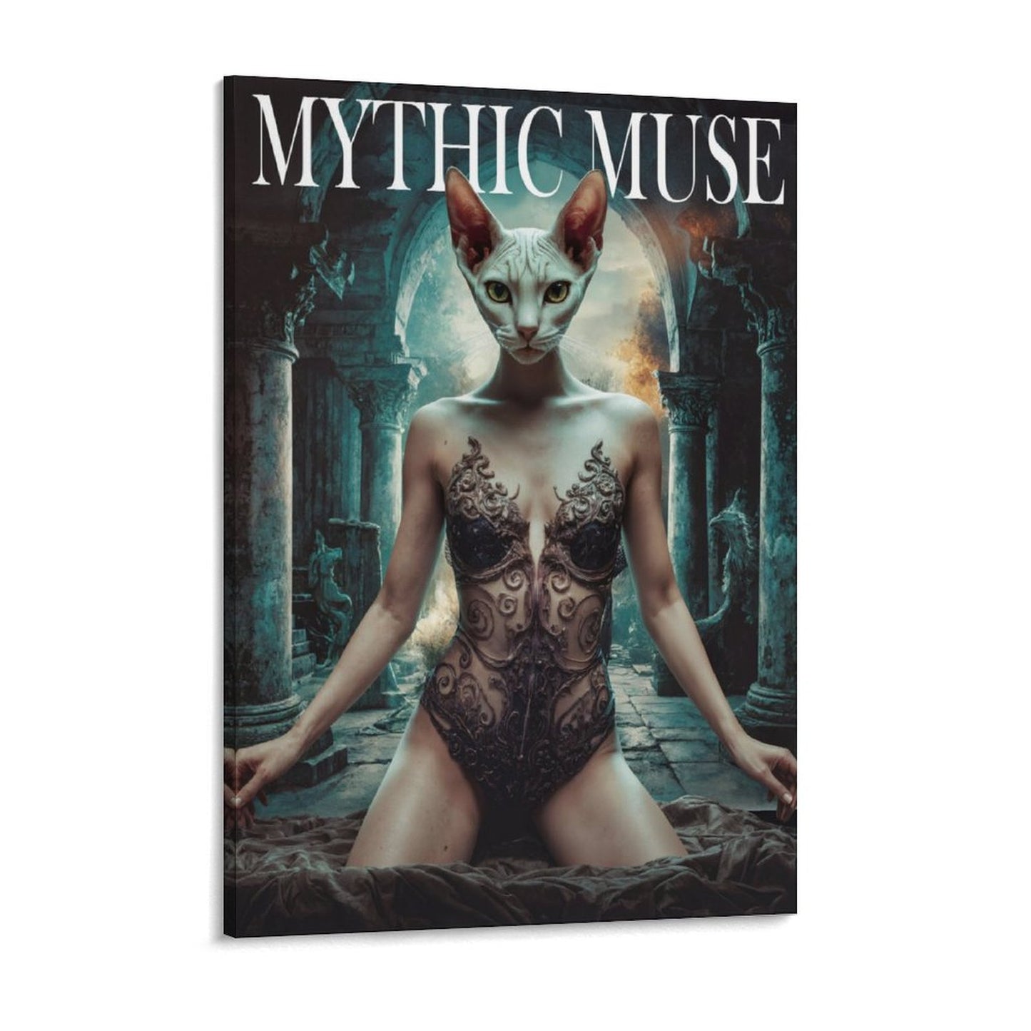 Mythic Muse - Custom Pet Portrait With Your Photo