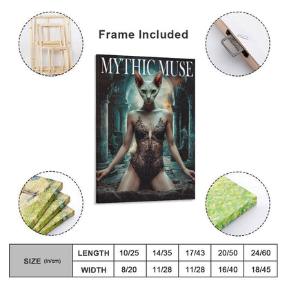 Mythic Muse - Custom Pet Portrait With Your Photo