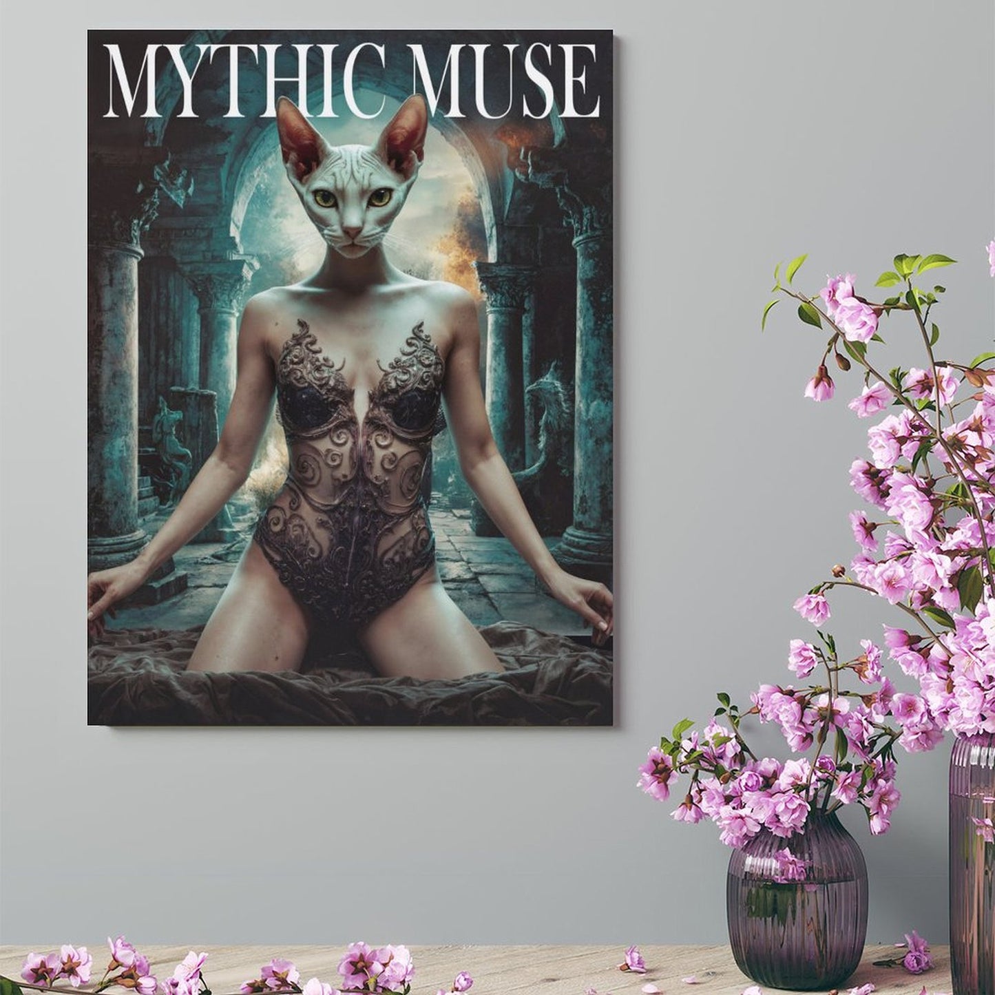 Mythic Muse - Custom Pet Portrait With Your Photo