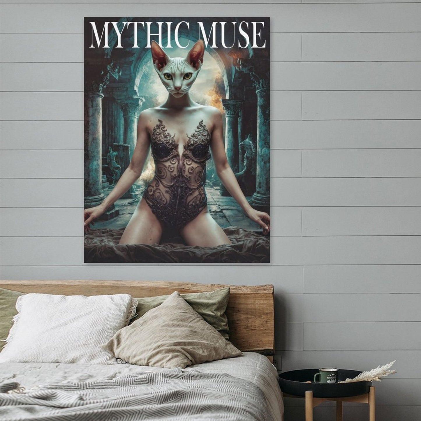 Mythic Muse - Custom Pet Portrait With Your Photo