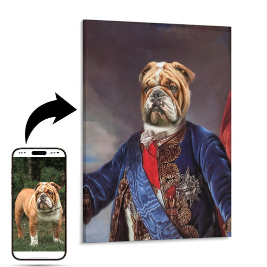 The Duke - Custom Pet Portrait With Your Photo