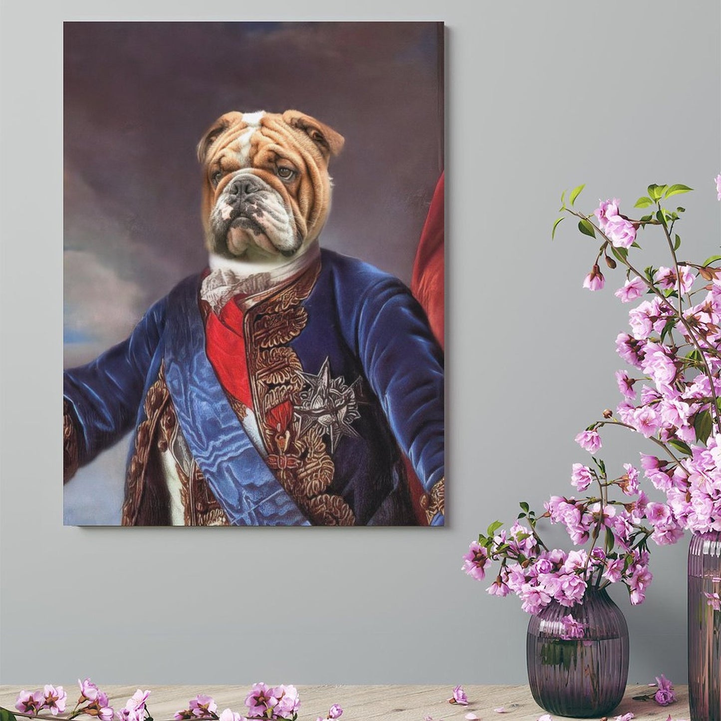 The Duke - Custom Pet Portrait With Your Photo