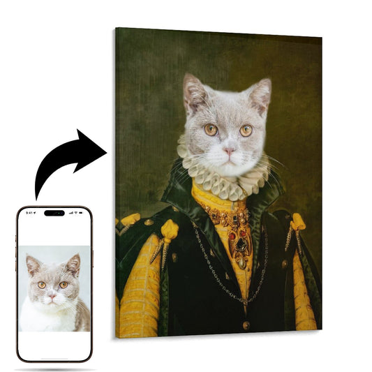 Nobleman - Custom Pet Portrait With Your Photo