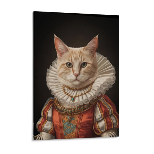 Palace Maid - Custom Pet Portrait With Your Photo