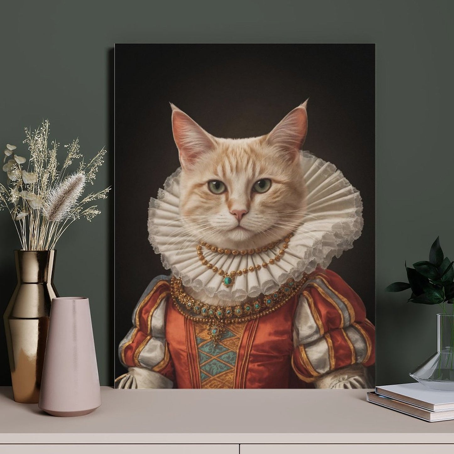 Palace Maid - Custom Pet Portrait With Your Photo