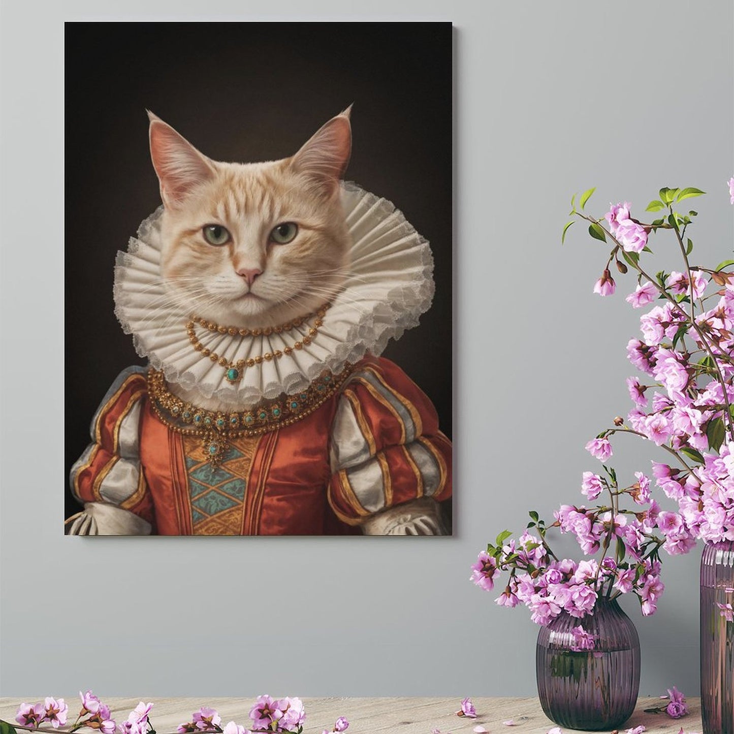 Palace Maid - Custom Pet Portrait With Your Photo
