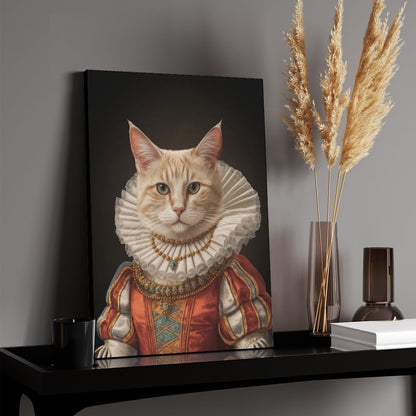 Palace Maid - Custom Pet Portrait With Your Photo