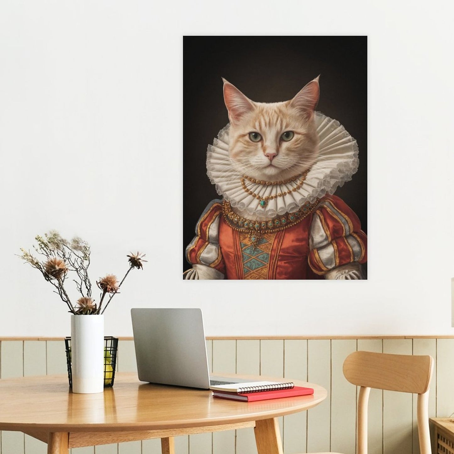 Palace Maid - Custom Pet Portrait With Your Photo