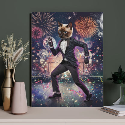 Party Dancer - Custom Pet Portrait With Your Photo