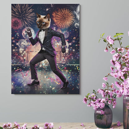 Party Dancer - Custom Pet Portrait With Your Photo