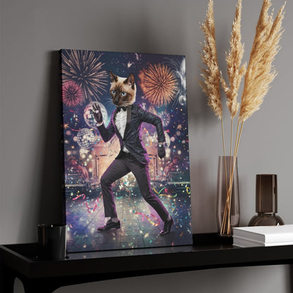 Party Dancer - Custom Pet Portrait With Your Photo