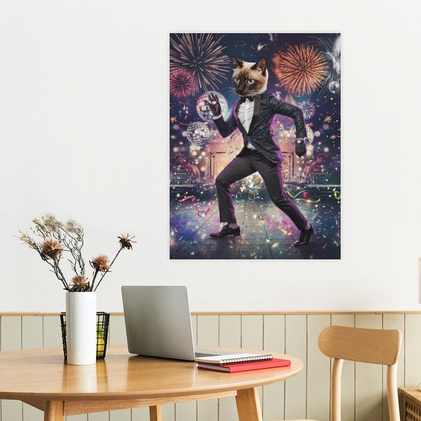 Party Dancer - Custom Pet Portrait With Your Photo