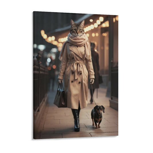Pet Lovers - Custom Pet Portrait With Your Photo