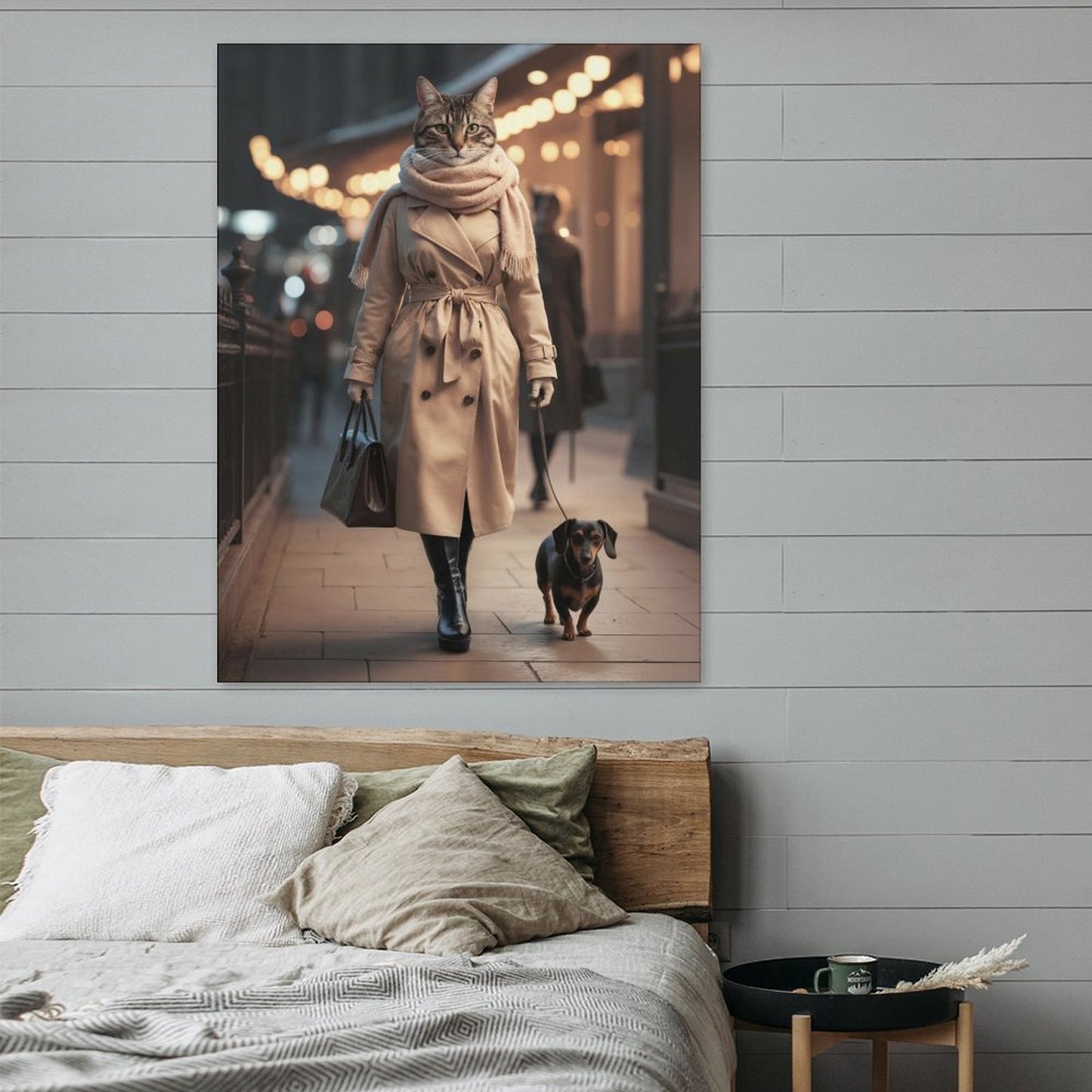 Pet Lovers - Custom Pet Portrait With Your Photo