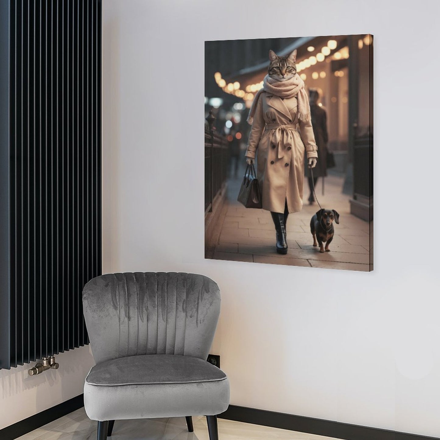 Pet Lovers - Custom Pet Portrait With Your Photo