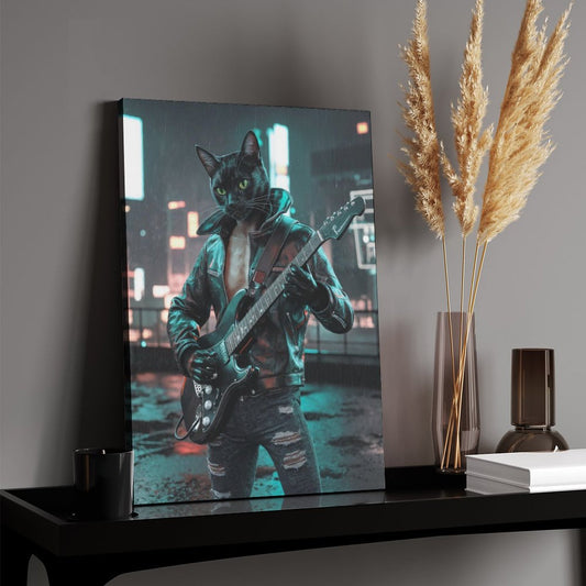Rock Singer - Custom Pet Portrait With Your Photo