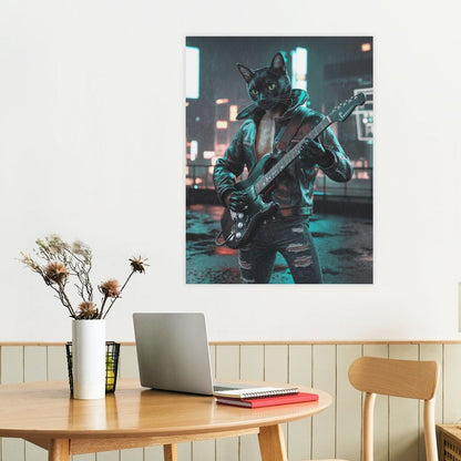 Rock Singer - Custom Pet Portrait With Your Photo