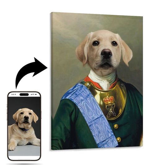 Royal Guard - Custom Pet Portrait With Your Photo