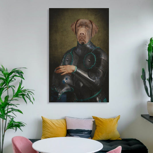 Royal Knight - Custom Pet Portrait With Your Photo