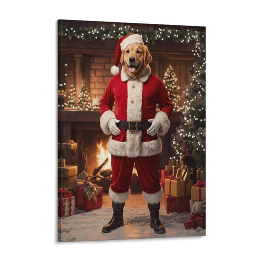 Santa Claus - Custom Pet Portrait With Your Photo