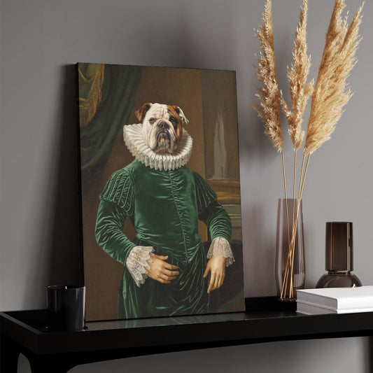 Senior Butler - Custom Pet Portrait With Your Photo