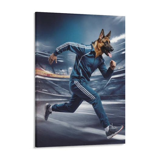 Sprint Champion - Custom Pet Portrait With Your Photo