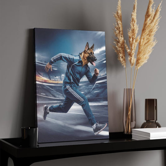 Sprint Champion - Custom Pet Portrait With Your Photo