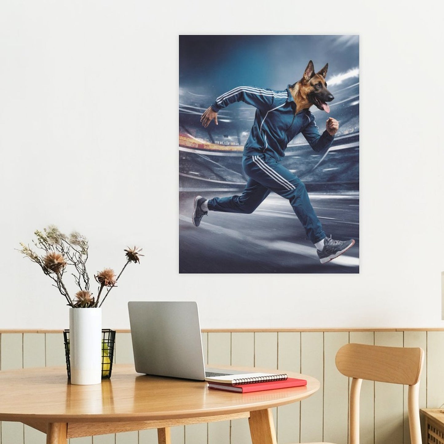 Sprint Champion - Custom Pet Portrait With Your Photo