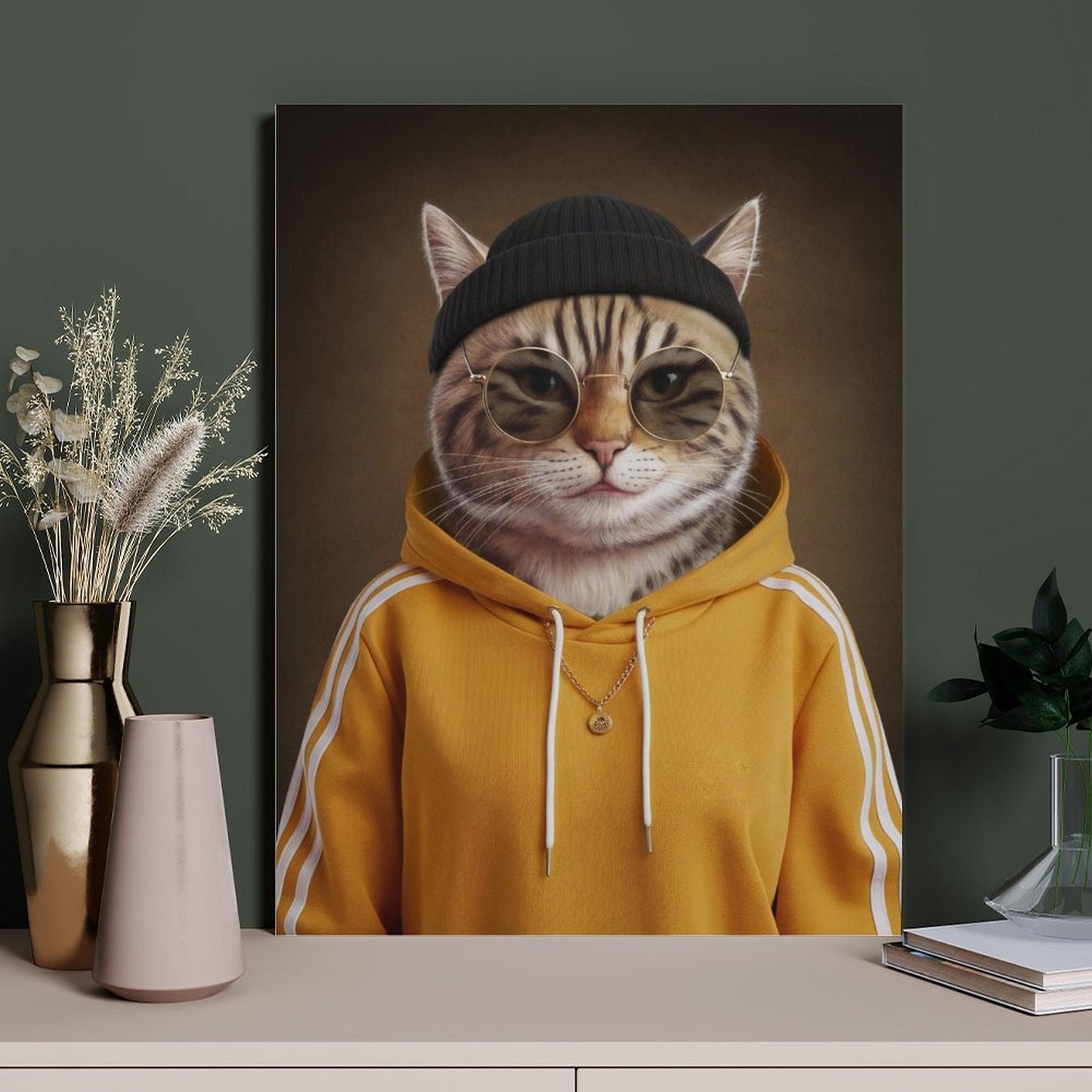 Street Artist - Custom Pet Portrait With Your Photo
